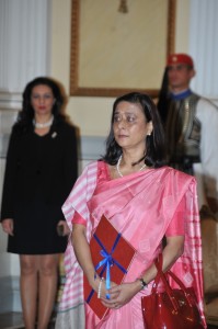 Ambassador of the Federal Democratic Republic of Nepal, Ambika Devi Luintel 