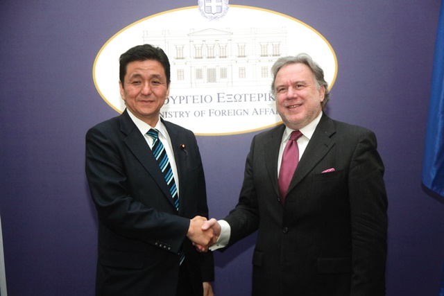 State Foreign Minister of Japan pays Official Visit to Greece