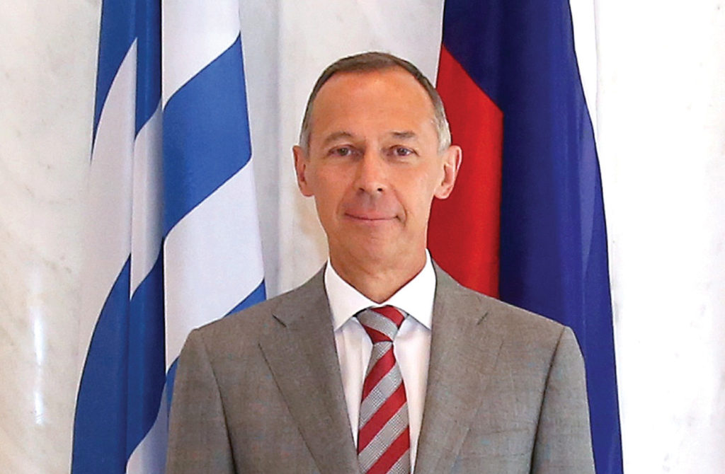 Interview with H.E. the Ambassador of the Russian Federation to the Hellenic Republic, Andrey M. Maslov