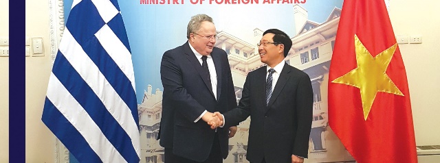 Head of Greek Diplomacy pays Official Visit to Vietnam
