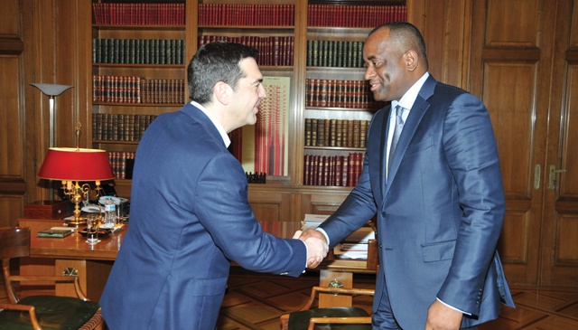 Prime Minister of the Commonwealth of Dominica visits Greece