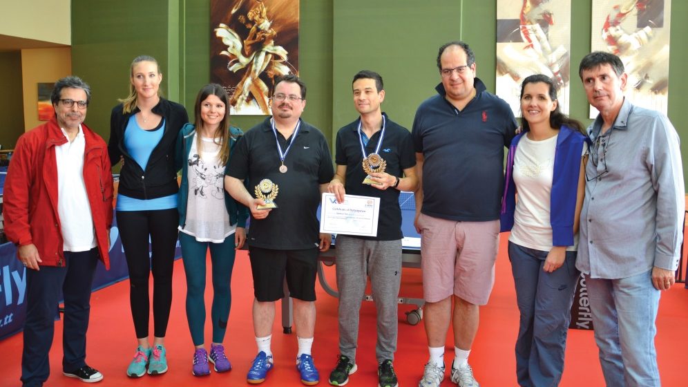 The 2nd Athens Diplomatic Table Tennis Tournament