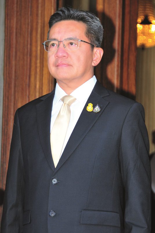 Ambassador of the Kingdom of Thailand, Sathana Kashemsanta Na Ayudhya